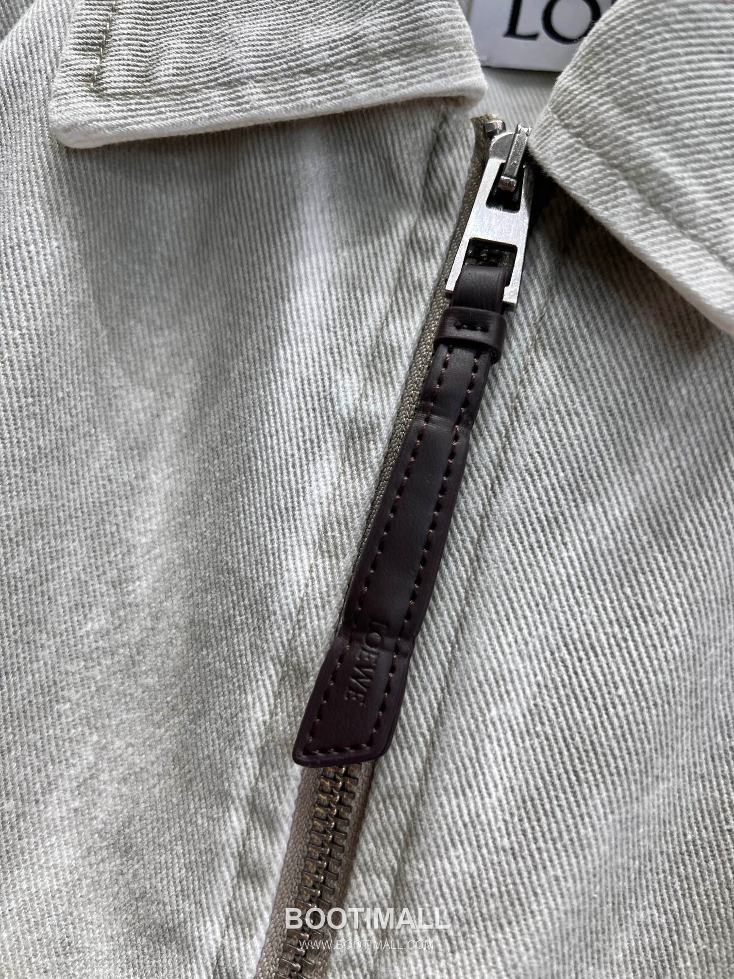 Loewe SS26 Cotton Tie-Dye Pleated Zip Jacket 로에베 SS26 코튼 타이다이 플리츠 집업 그레이 재킷 14