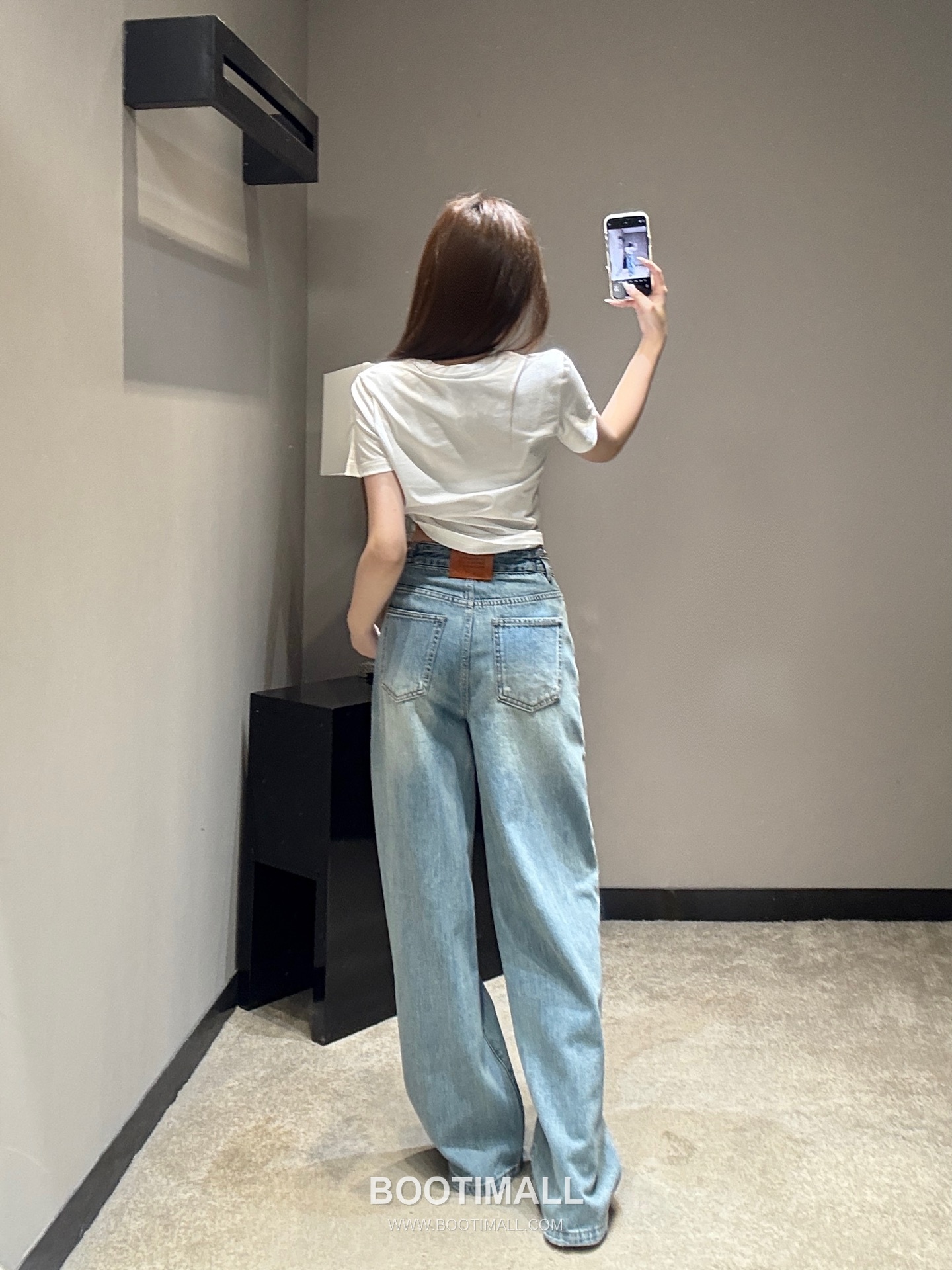 Maison Margiela SS26 Cotton Chain Detail Wide Denim Pants 메종마르지엘라 SS26 코튼 체인 디테일 와이드 블루 팬츠 7