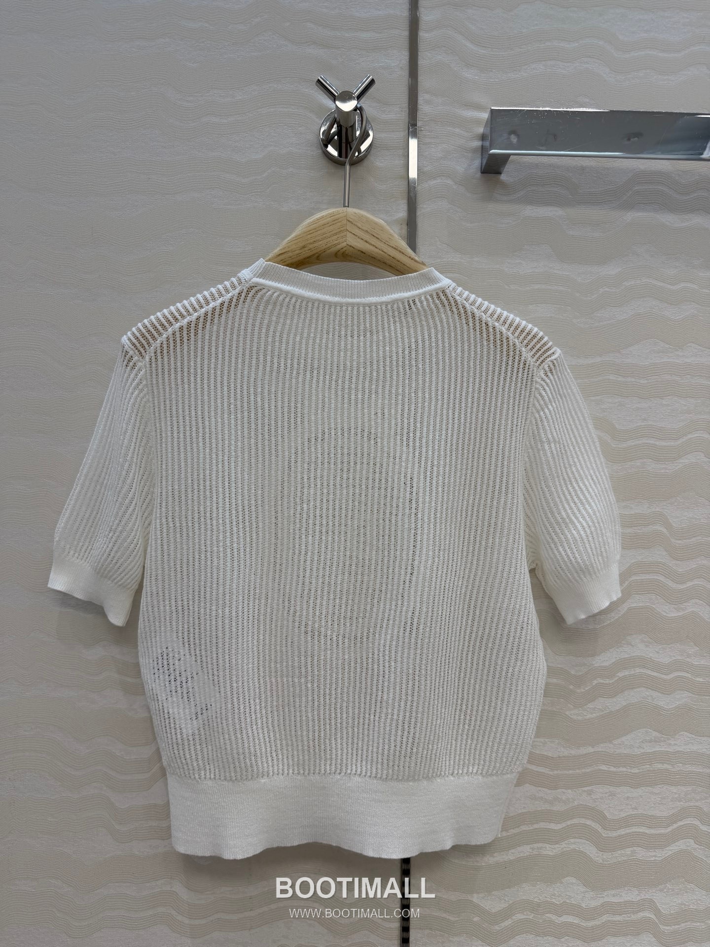 Dior SS26 Cotton Lace Embroidered Short Sleeve Blouse 디올 SS26 코튼 레이스 자수 반팔 화이트 블라우스 16