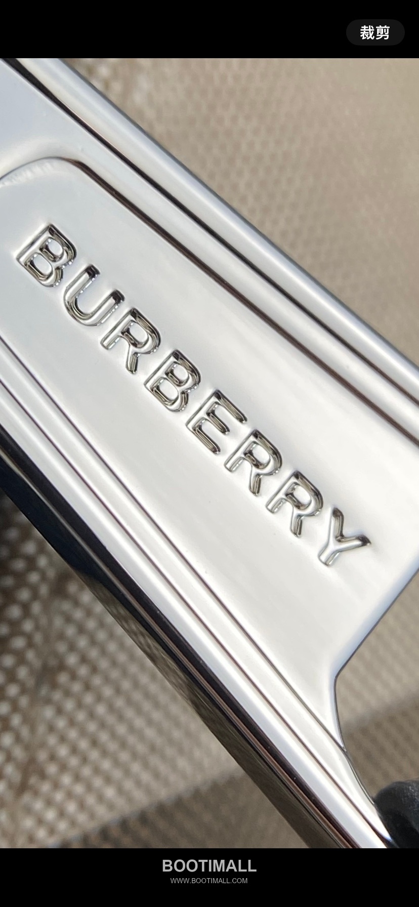 버버리 체크 캔버스 카프스킨 브라운 백팩 Burberry Check Canvas Calfskin Brown Backpack 42.5cm 19