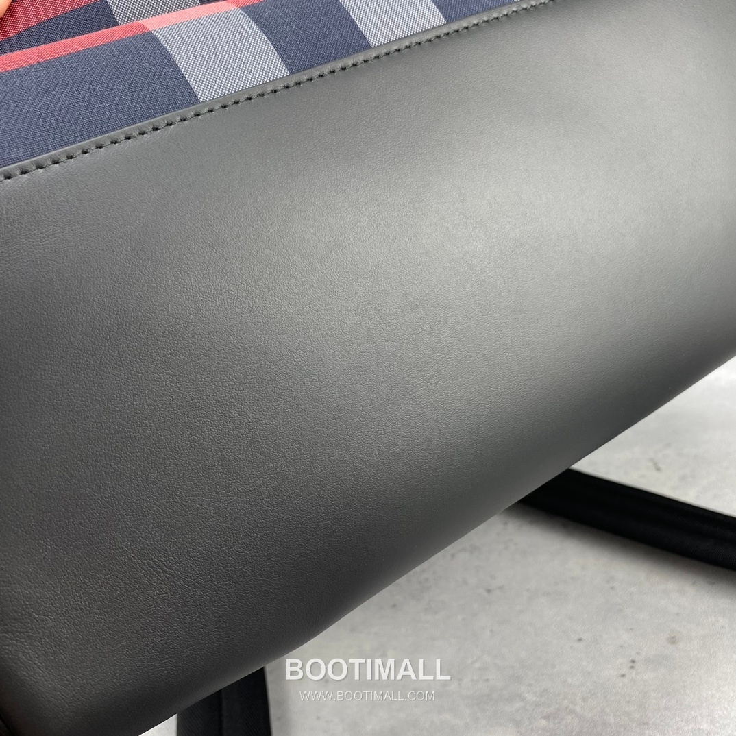 버버리 체크 캔버스 카프스킨 브라운 백팩 Burberry Check Canvas Calfskin Brown Backpack 42.5cm 12