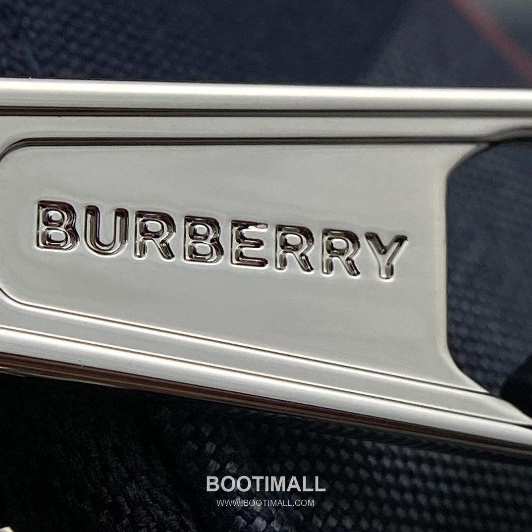 버버리 체크 캔버스 카프스킨 브라운 백팩 Burberry Check Canvas Calfskin Brown Backpack 42.5cm 23