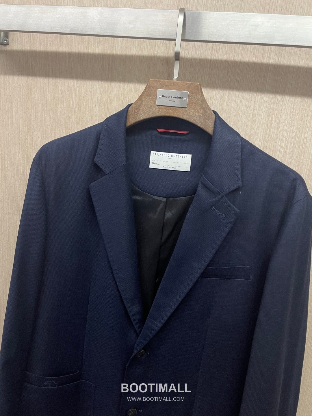 브루넬로쿠치넬리 2026 SS 폴리에스터 린넨 네이비 투버튼 레귤러핏 블레이저 재킷 Brunello Cucinelli 2026 SS Polyester Linen Navy Two Button Regular Fit Blazer Jacket M 2