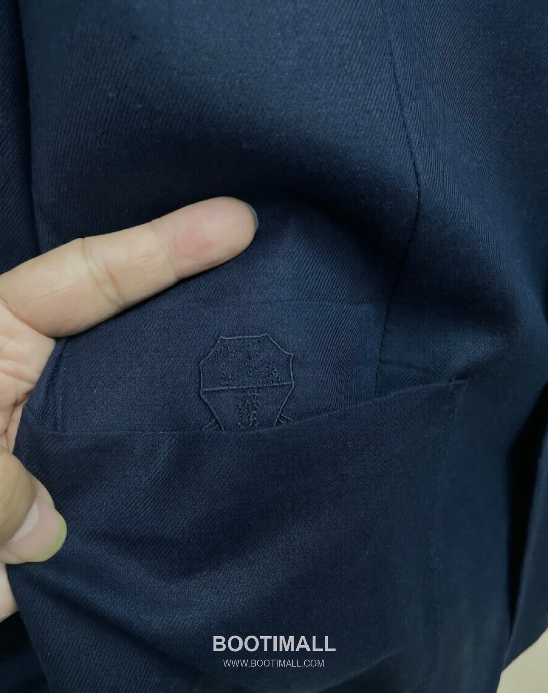 브루넬로쿠치넬리 2026 SS 폴리에스터 린넨 네이비 투버튼 레귤러핏 블레이저 재킷 Brunello Cucinelli 2026 SS Polyester Linen Navy Two Button Regular Fit Blazer Jacket M 5