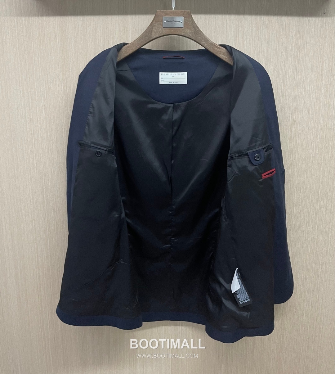 브루넬로쿠치넬리 2026 SS 폴리에스터 린넨 네이비 투버튼 레귤러핏 블레이저 재킷 Brunello Cucinelli 2026 SS Polyester Linen Navy Two Button Regular Fit Blazer Jacket M 8