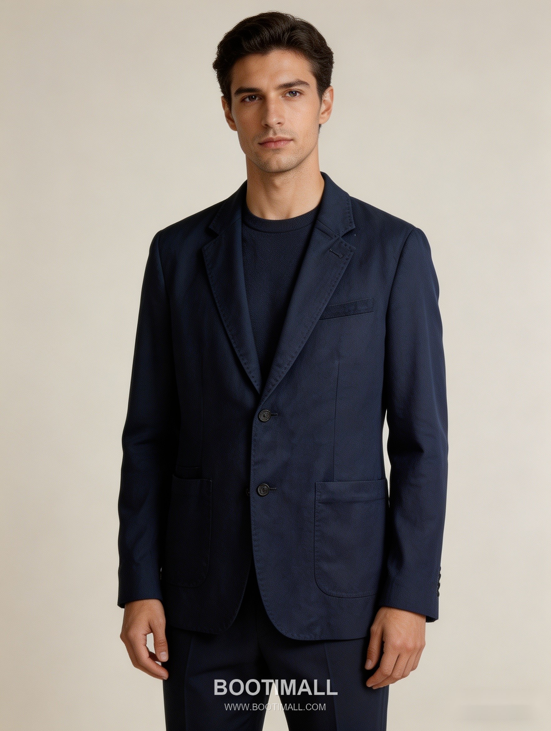 브루넬로쿠치넬리 2026 SS 폴리에스터 린넨 네이비 투버튼 레귤러핏 블레이저 재킷 Brunello Cucinelli 2026 SS Polyester Linen Navy Two Button Regular Fit Blazer Jacket M 11