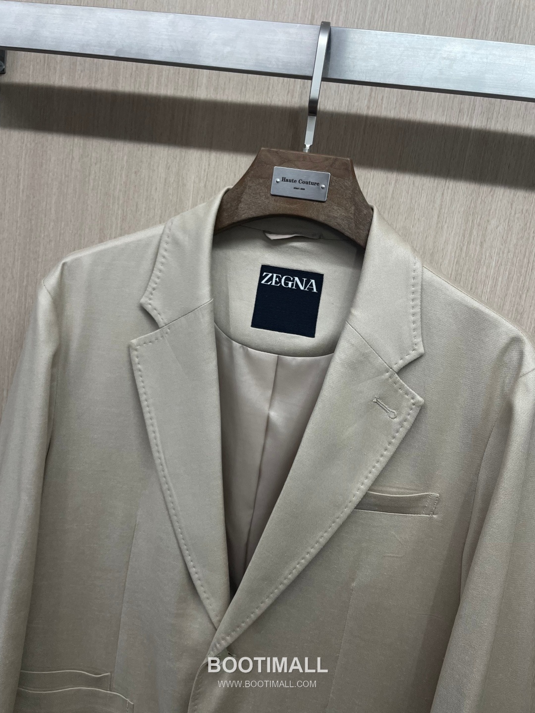 제냐 2026 SS 폴리에스터 린넨 베이지 투버튼 레귤러핏 블레이저 재킷 Zegna 2026 SS Polyester Linen Beige Two Button Regular Fit Blazer Jacket M 2
