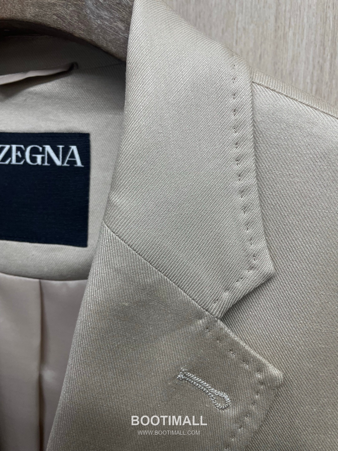제냐 2026 SS 폴리에스터 린넨 베이지 투버튼 레귤러핏 블레이저 재킷 Zegna 2026 SS Polyester Linen Beige Two Button Regular Fit Blazer Jacket M 3