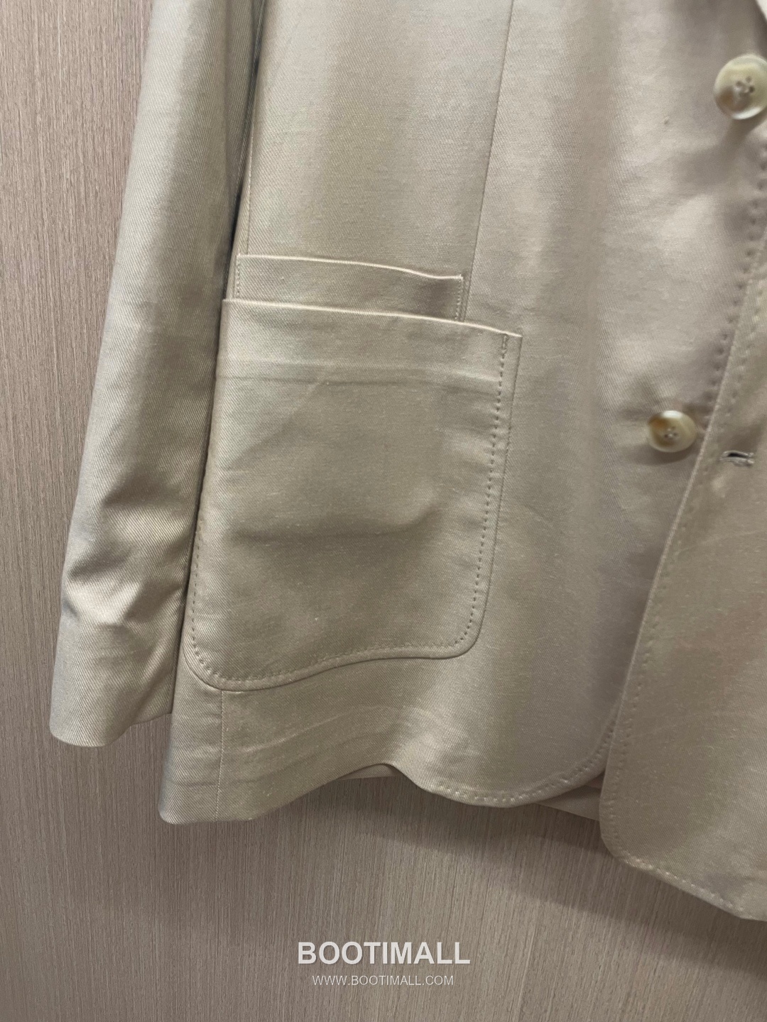 제냐 2026 SS 폴리에스터 린넨 베이지 투버튼 레귤러핏 블레이저 재킷 Zegna 2026 SS Polyester Linen Beige Two Button Regular Fit Blazer Jacket M 4