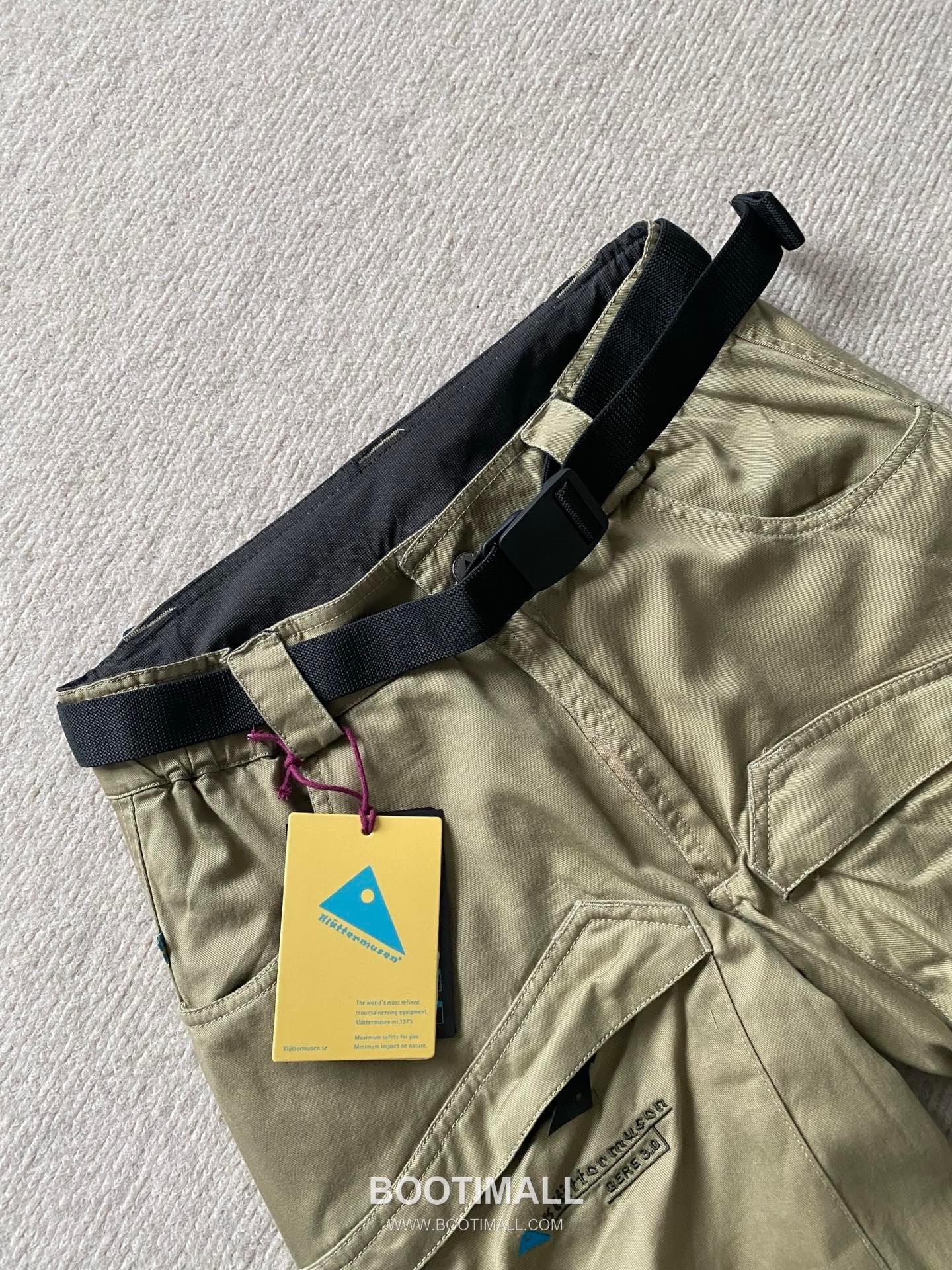 클라터뮤젠 게레 3.0 리사이클 폴리아미드 베이지 아웃도어 팬츠 Klattermusen Gere 3.0 Recycled Polyamide Outdoor Pants D295763 3