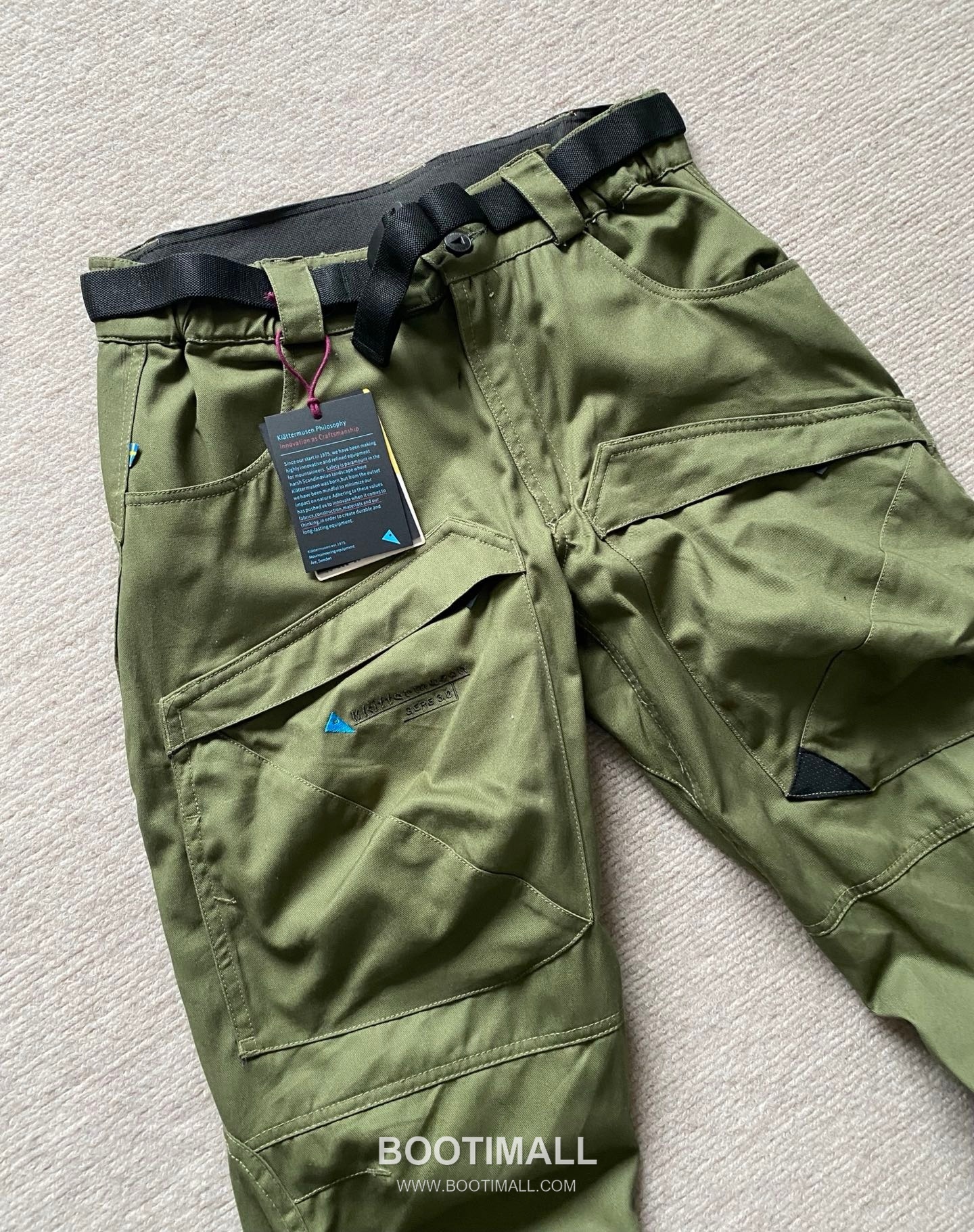 클라터뮤젠 게레 3.0 리사이클 폴리아미드 카키 아웃도어 팬츠 Klattermusen Gere 3.0 Recycled Polyamide Outdoor Pants D295763 2