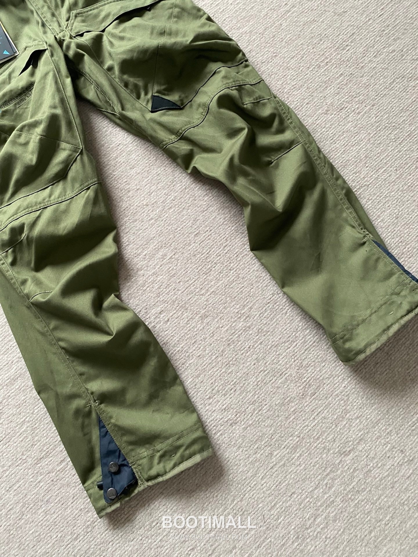 클라터뮤젠 게레 3.0 리사이클 폴리아미드 카키 아웃도어 팬츠 Klattermusen Gere 3.0 Recycled Polyamide Outdoor Pants D295763 3