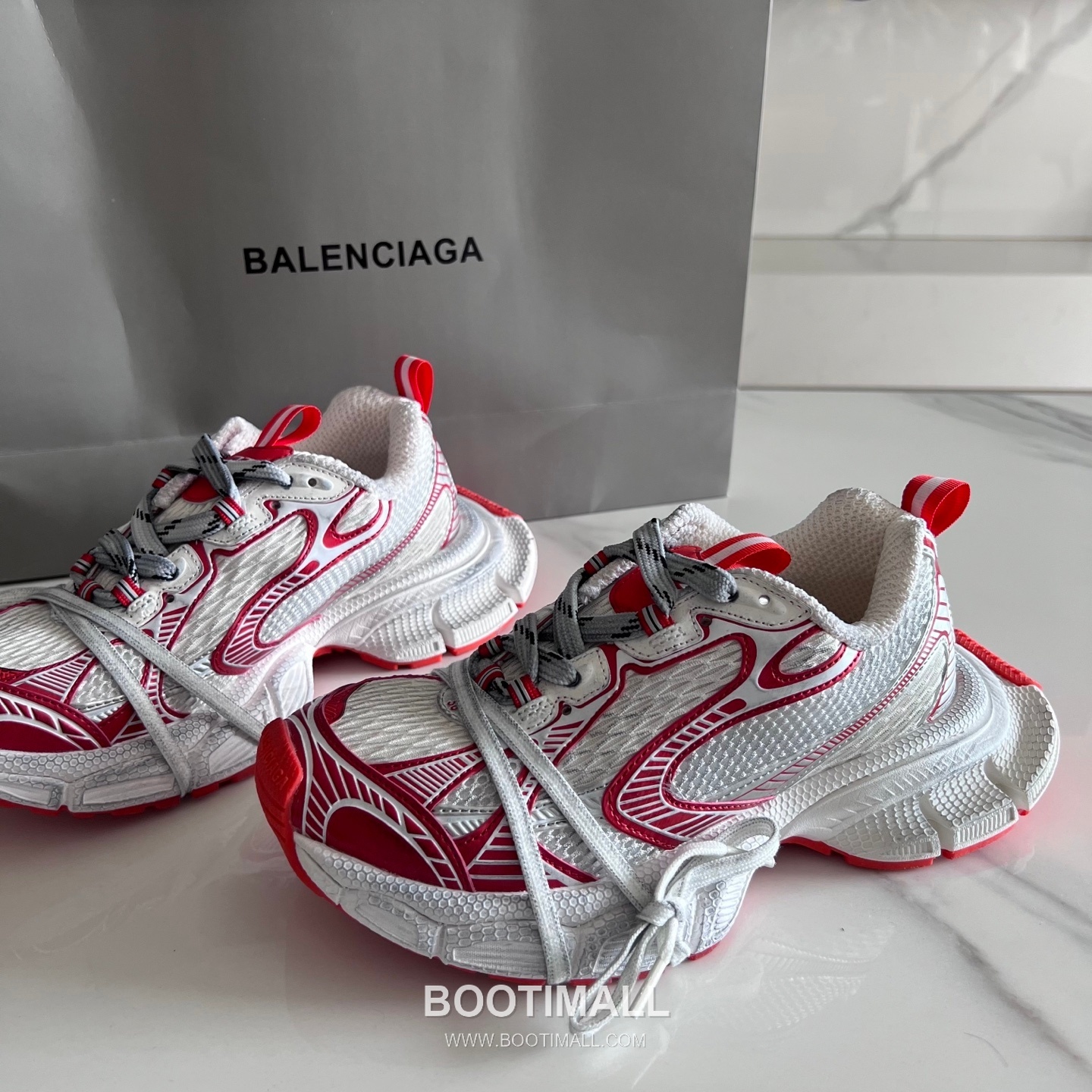 발렌시아가 팬텀 스니커즈 메쉬 레더 블랙 청키 러너 스니커즈 Balenciaga Phantom Sneaker Mesh Leather Black Chunky Runner Sneakers 2