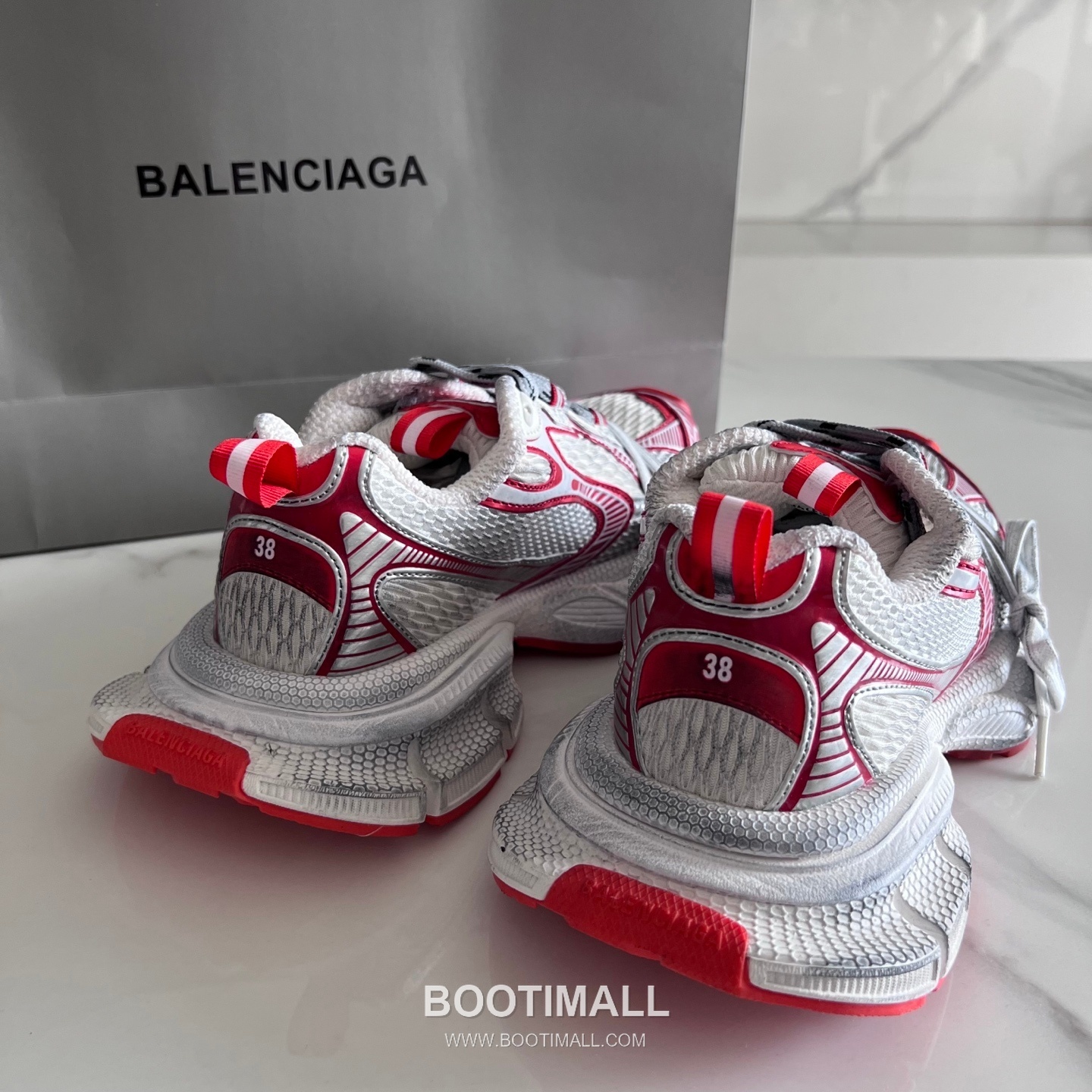 발렌시아가 팬텀 스니커즈 메쉬 레더 블랙 청키 러너 스니커즈 Balenciaga Phantom Sneaker Mesh Leather Black Chunky Runner Sneakers 3