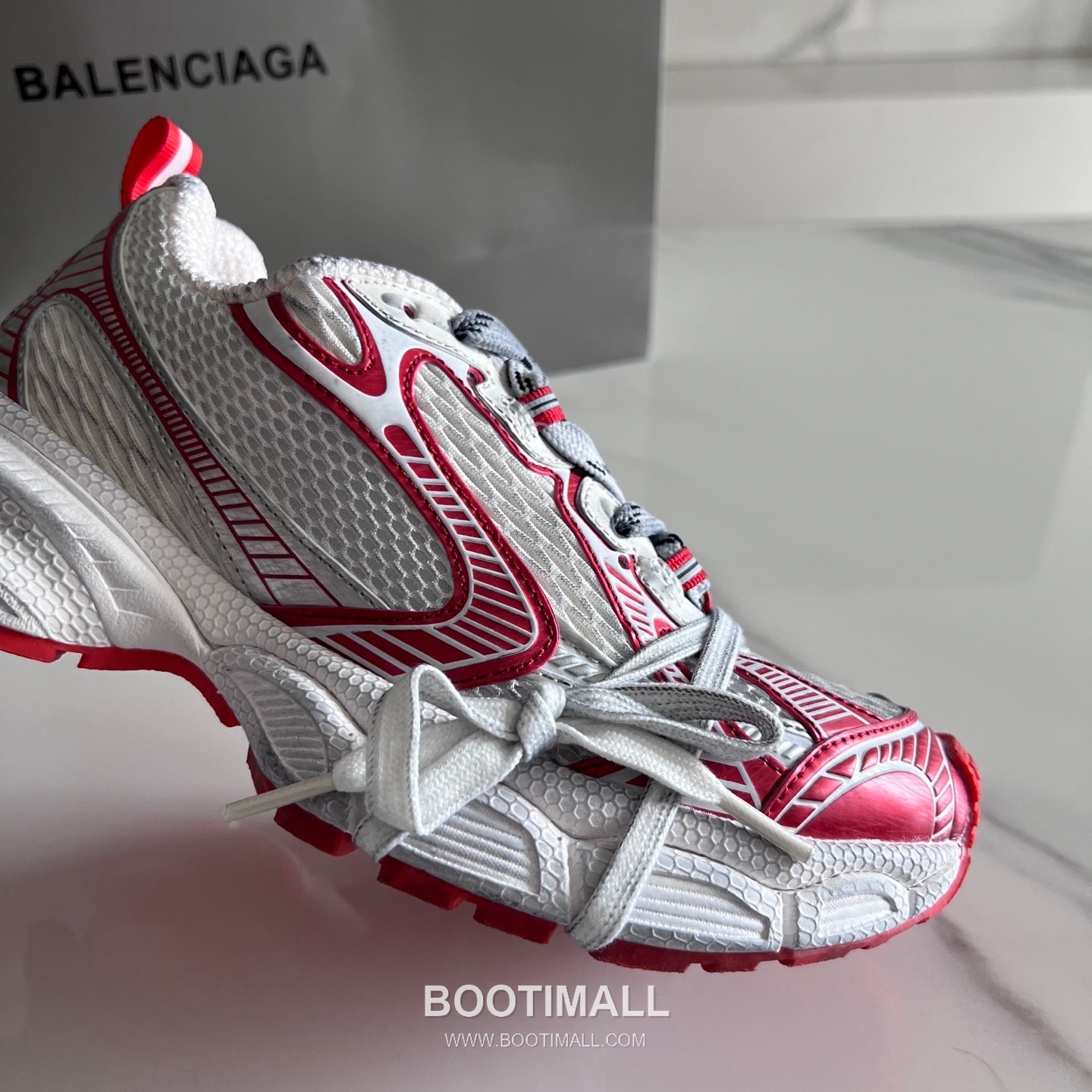 발렌시아가 팬텀 스니커즈 메쉬 레더 블랙 청키 러너 스니커즈 Balenciaga Phantom Sneaker Mesh Leather Black Chunky Runner Sneakers 5