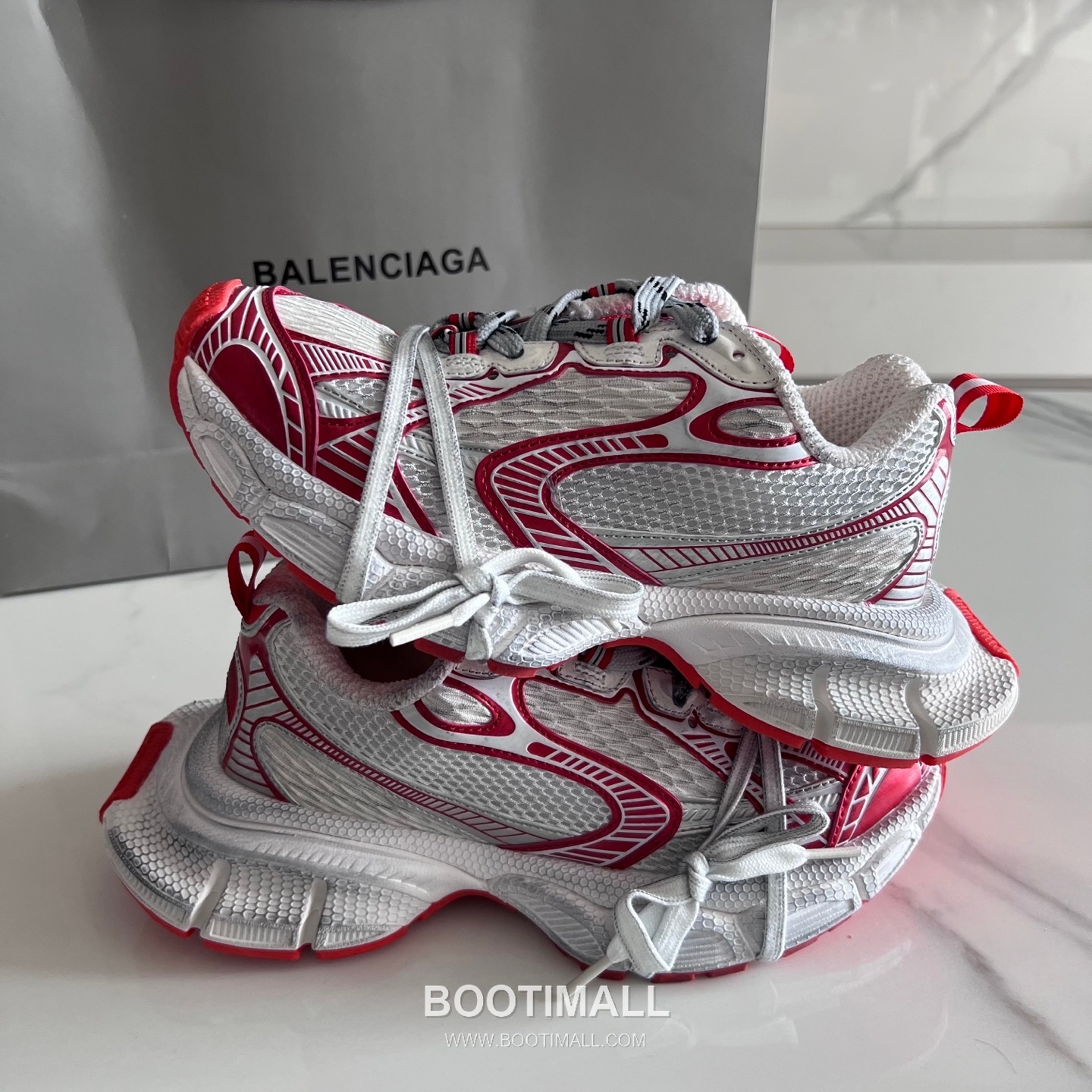 발렌시아가 팬텀 스니커즈 메쉬 레더 블랙 청키 러너 스니커즈 Balenciaga Phantom Sneaker Mesh Leather Black Chunky Runner Sneakers 7