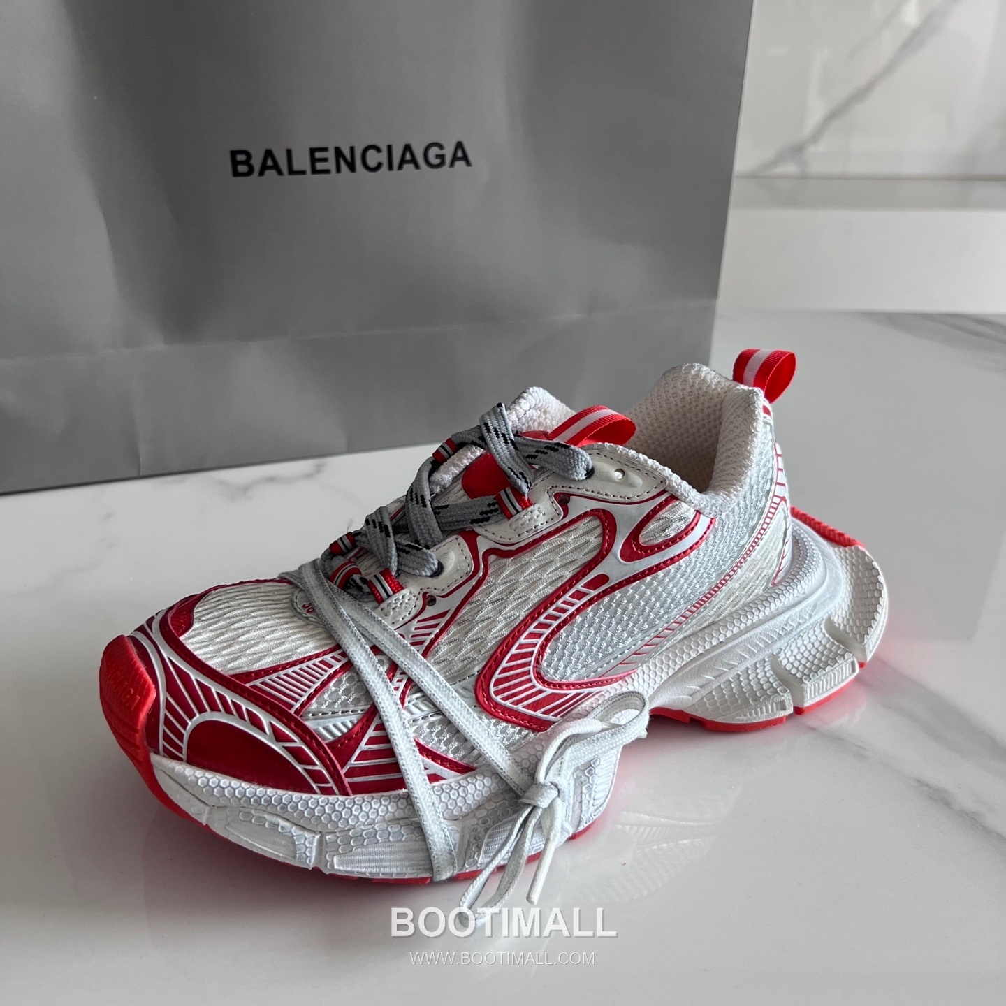 발렌시아가 팬텀 스니커즈 메쉬 레더 블랙 청키 러너 스니커즈 Balenciaga Phantom Sneaker Mesh Leather Black Chunky Runner Sneakers 9