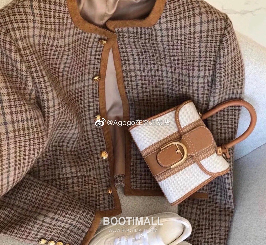 델보 브리앙 스몰 실크 린넨 레더 브레이드 베이지 플랩 핸드백 Delvaux Brillant Small Silk Linen Leather Braided Beige Flap Handbag 99155066 20cm 15