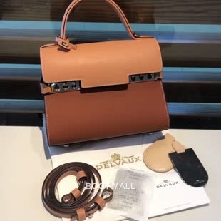 델보 템페트 스위프트 레더 베이지 스트랩 플랩 핸드백 Delvaux Tempete Swift Leather Beige Strap Flap Handbag 99135066 21cm 10