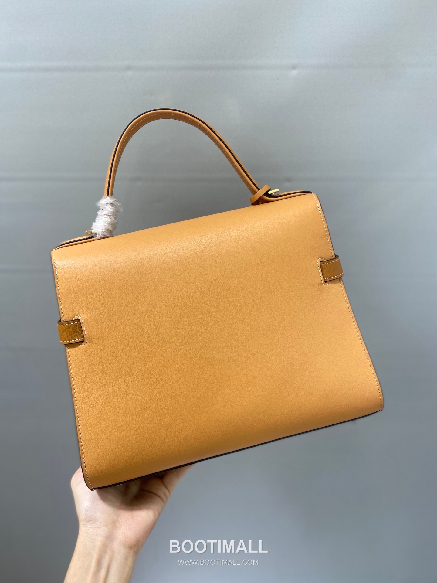 델보 템페트 MM 스위프트 카프스킨 베이지 스트랩 플랩 핸드백 Delvaux Tempete MM Swift Calfskin Beige Strap Flap Handbag 99150066 28cm 3