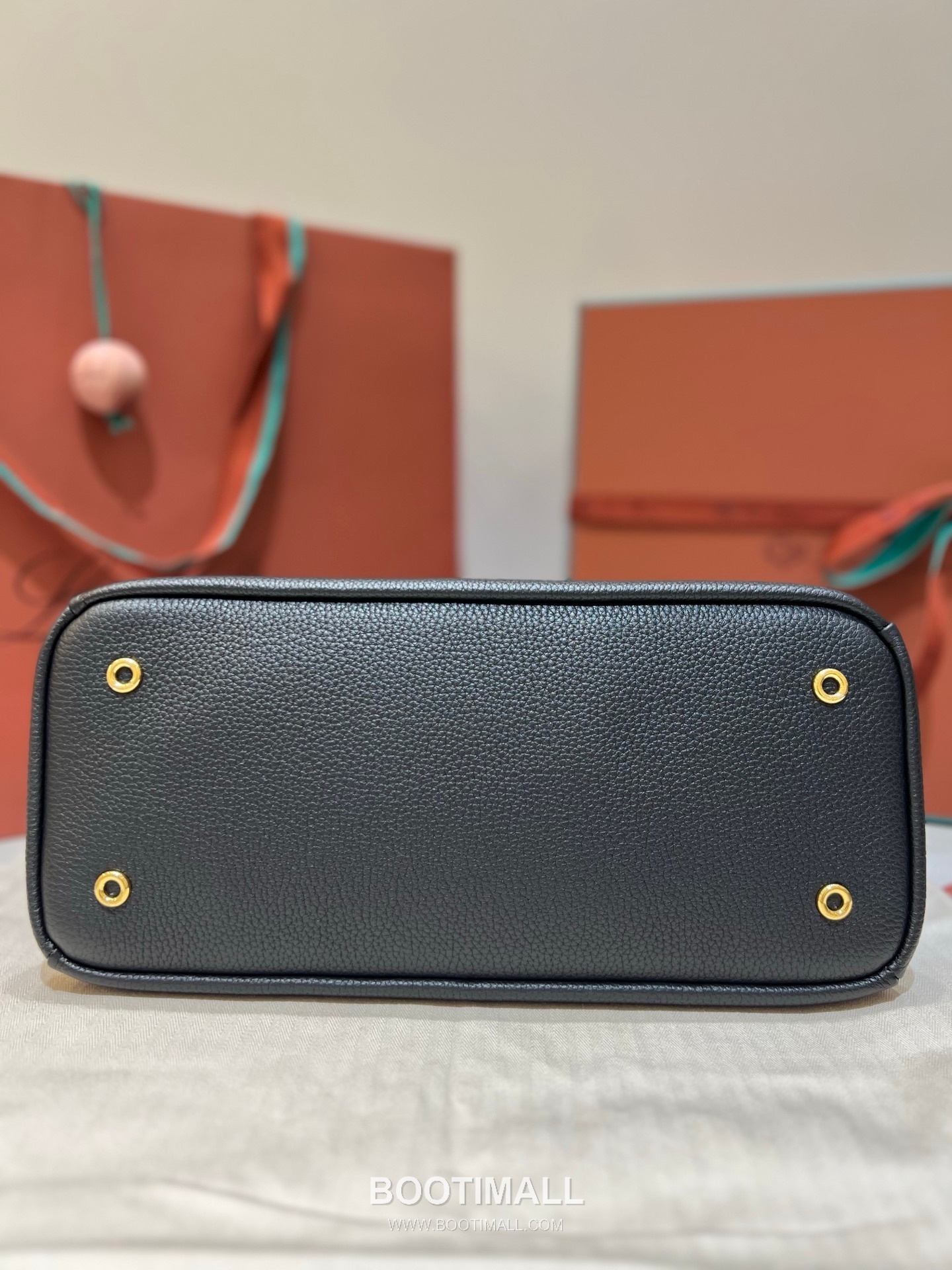 로로피아나 니들 스몰 캔버스 카프스킨 베이지 스트랩 더블지퍼 토트 핸드백 Loro Piana Needle Small Canvas Calfskin Beige Strap Double Zip Tote Handbag 31cm 12