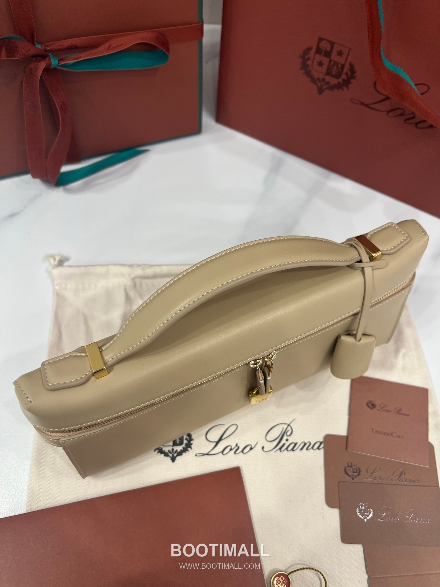 로로피아나 엑스트라 클러치 L29 새들 레더 블랙 더블지퍼 파우치 클러치백 Loro Piana Extra Clutch L29 Saddle Leather Black Double Zip Pouch Clutch Bag 29cm 5