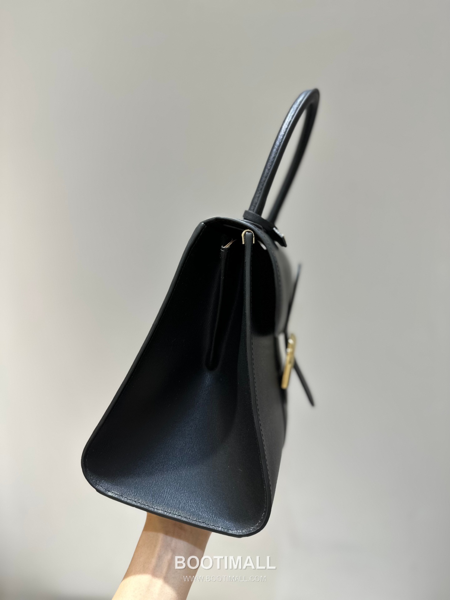 델보 브리앙 MM 박스 카프스킨 라벤더 퍼플 스트랩 메탈락 플랩 핸드백 Delvaux Brillant MM Box Calfskin Lavender Purple Strap Metal Lock Flap Handbag 99105066 28cm 4