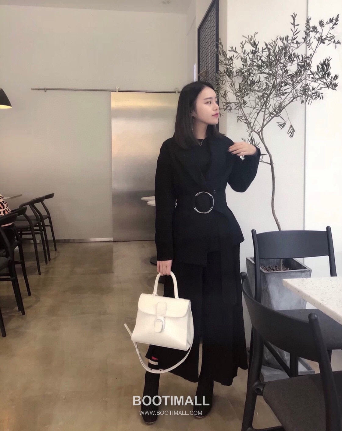 델보 브리앙 MM 박스 카프스킨 라벤더 퍼플 스트랩 메탈락 플랩 핸드백 Delvaux Brillant MM Box Calfskin Lavender Purple Strap Metal Lock Flap Handbag 99105066 28cm 1