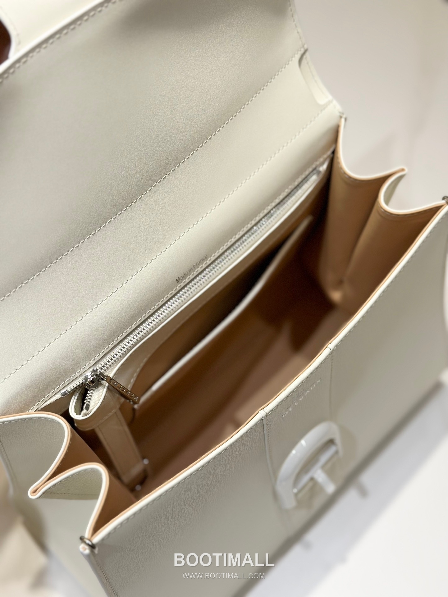 델보 브리앙 MM 박스 카프스킨 라벤더 퍼플 스트랩 메탈락 플랩 핸드백 Delvaux Brillant MM Box Calfskin Lavender Purple Strap Metal Lock Flap Handbag 99105066 28cm 13