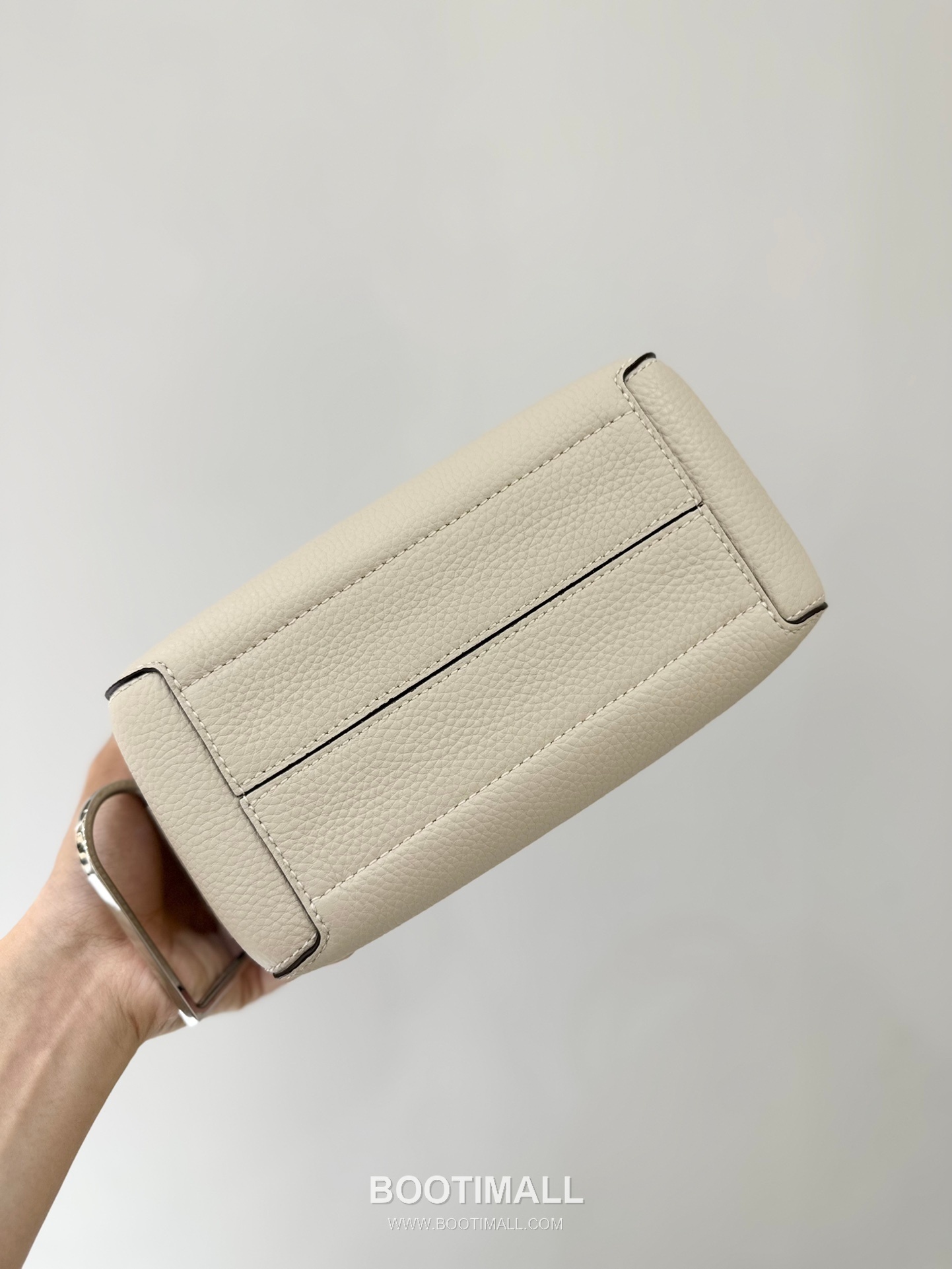 델보 쿨 박스 미니 카프스킨 옐로우 스트랩 D링 지퍼 토트 핸드백 Delvaux Cool Box Mini Calfskin Yellow Strap D Ring Zip Tote Handbag 99120066 22cm 6