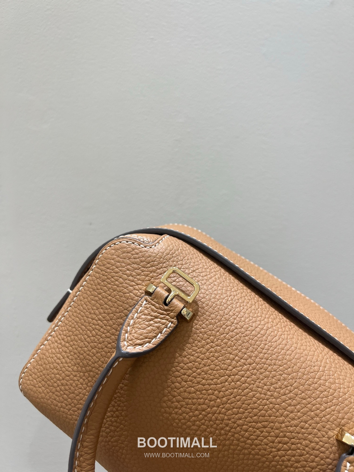 델보 쿨 박스 미니 카프스킨 옐로우 스트랩 D링 지퍼 토트 핸드백 Delvaux Cool Box Mini Calfskin Yellow Strap D Ring Zip Tote Handbag 99120066 22cm 5