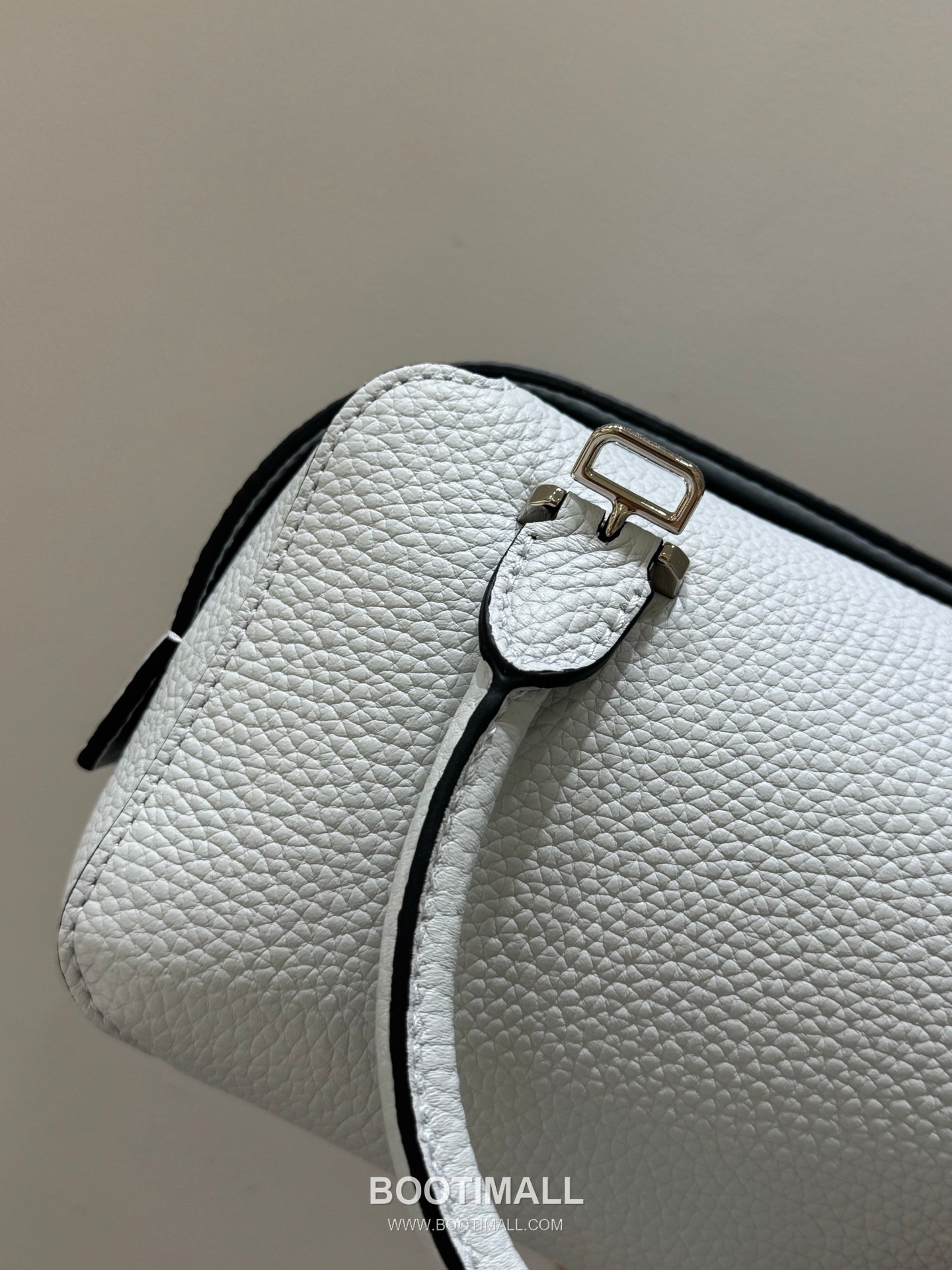 델보 쿨 박스 미니 카프스킨 옐로우 스트랩 D링 지퍼 토트 핸드백 Delvaux Cool Box Mini Calfskin Yellow Strap D Ring Zip Tote Handbag 99120066 22cm 5