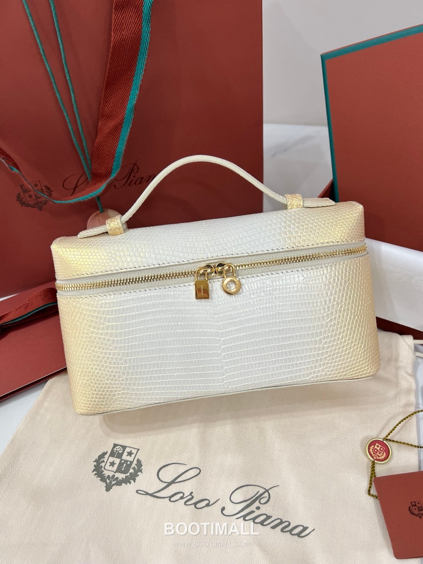 로로피아나 엑스트라 백 23 새들 레더 브라운 스트랩 더블지퍼 토트 핸드백 Loro Piana Extra Bag 23 Saddle Leather Brown Strap Double Zip Tote Handbag 23cm 3