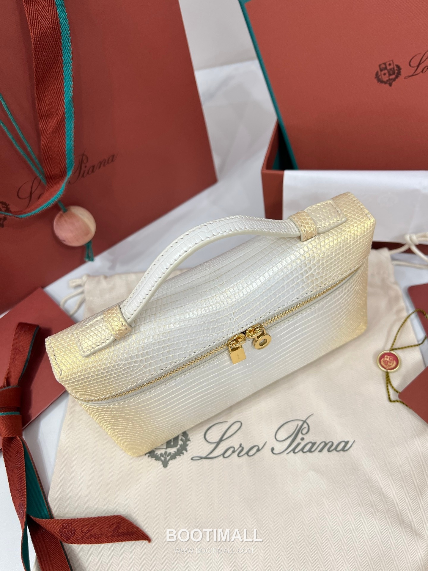 로로피아나 엑스트라 백 23 새들 레더 브라운 스트랩 더블지퍼 토트 핸드백 Loro Piana Extra Bag 23 Saddle Leather Brown Strap Double Zip Tote Handbag 23cm 4