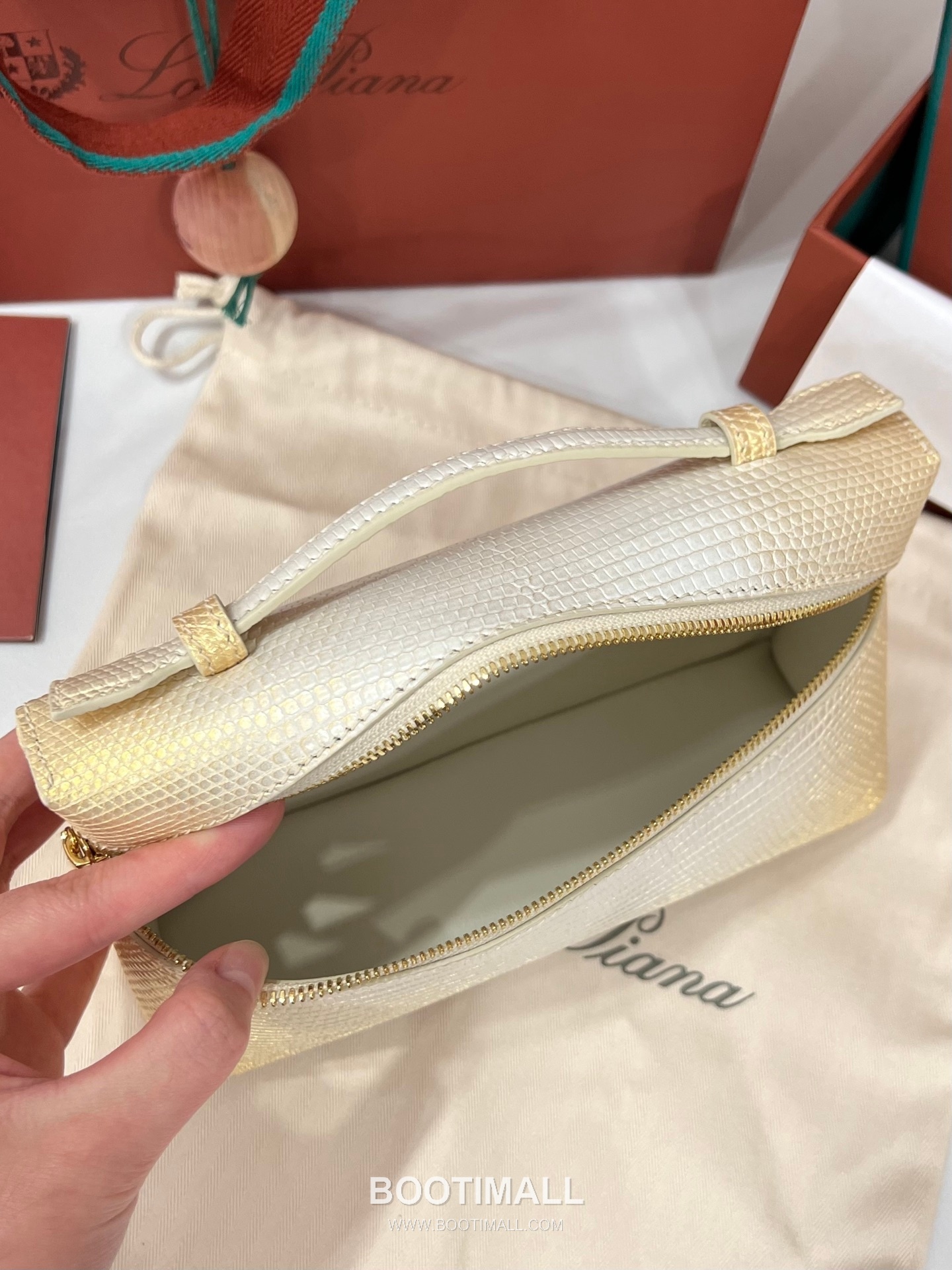 로로피아나 엑스트라 백 23 새들 레더 브라운 스트랩 더블지퍼 토트 핸드백 Loro Piana Extra Bag 23 Saddle Leather Brown Strap Double Zip Tote Handbag 23cm 7