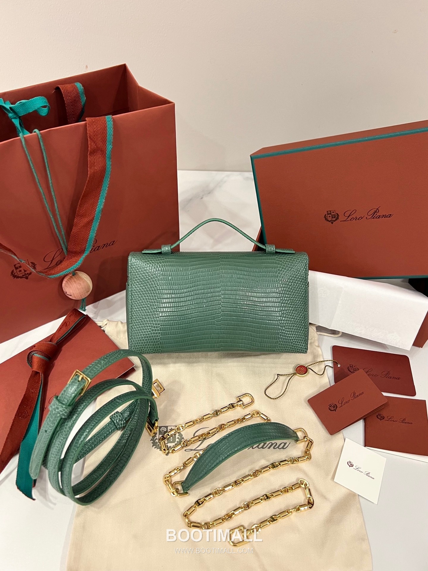 로로피아나 엑스트라 백 23 새들 레더 브라운 스트랩 더블지퍼 토트 핸드백 Loro Piana Extra Bag 23 Saddle Leather Brown Strap Double Zip Tote Handbag 23cm 2