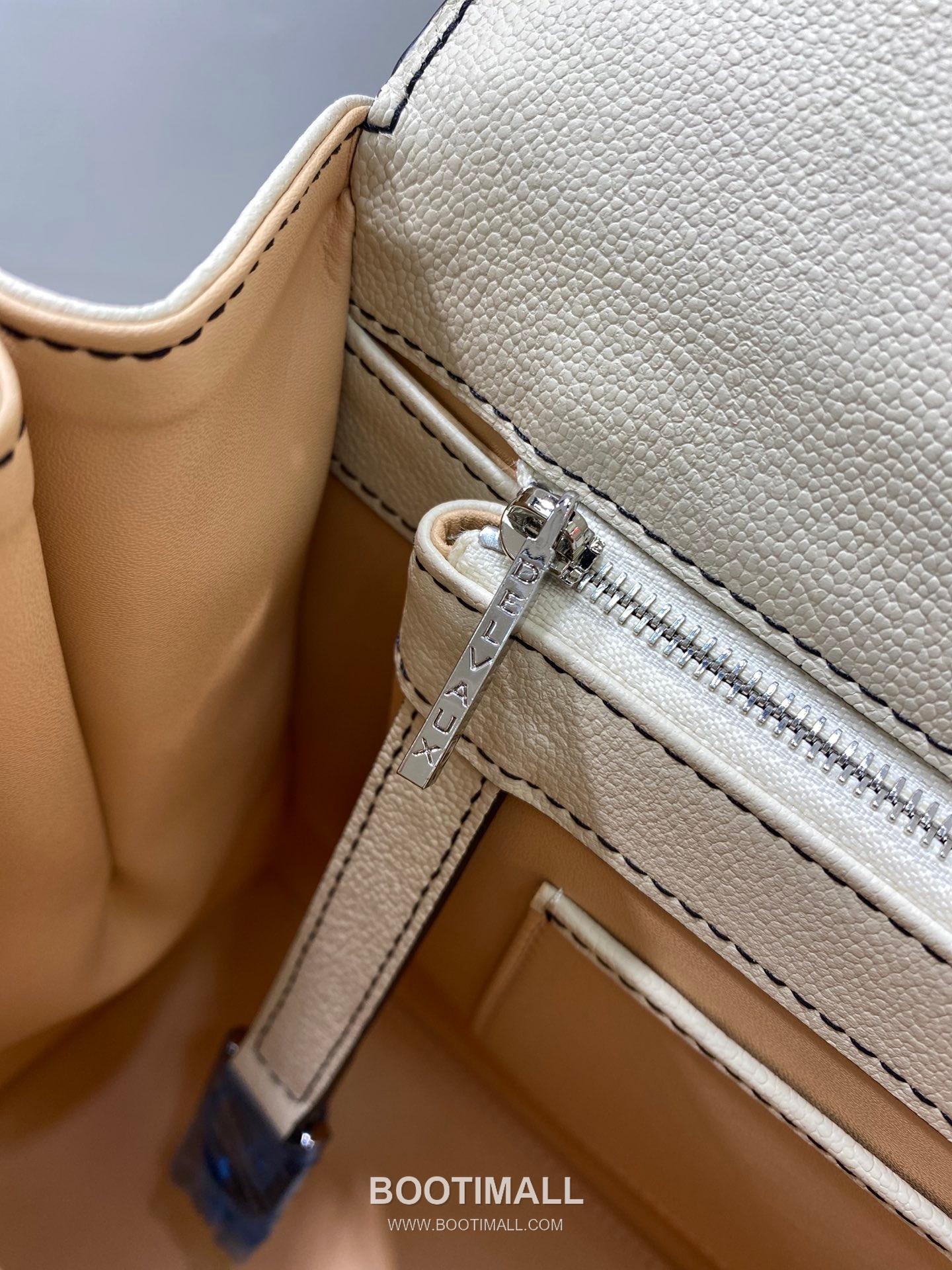 델보 브리앙 21 박스 카프스킨 카멜 스트랩 외부스티치 메탈락 플랩 핸드백 Delvaux Brillant 21 Box Calfskin Camel Strap External Stitch Metal Lock Flap Handbag 99150066 28cm 8