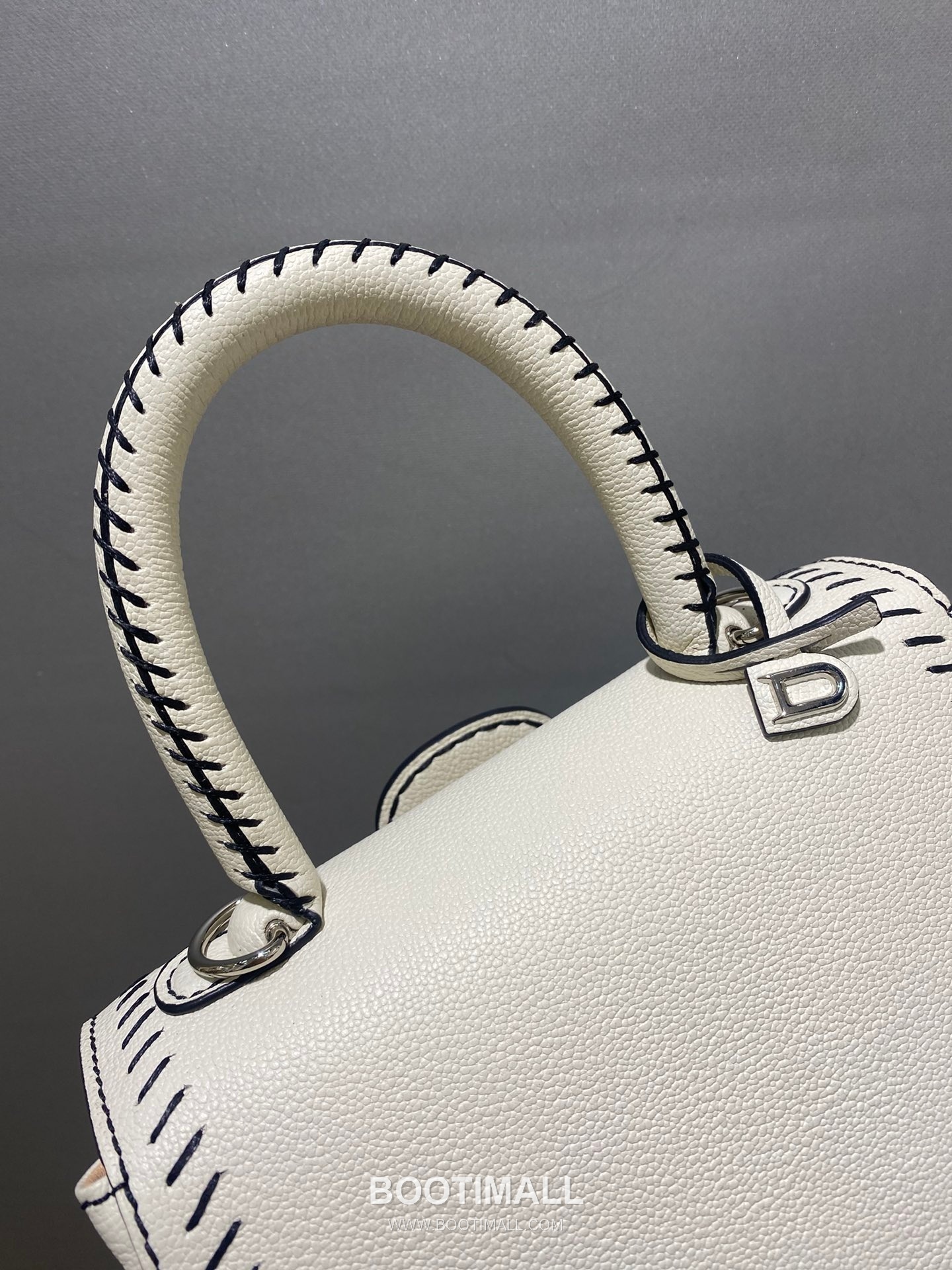 델보 브리앙 21 스몰 박스 카프스킨 카멜 스트랩 외부스티치 메탈락 플랩 핸드백 Delvaux Brillant 21 Small Box Calfskin Camel Strap External Stitch Metal Lock Flap Handbag 99125066 20cm 6