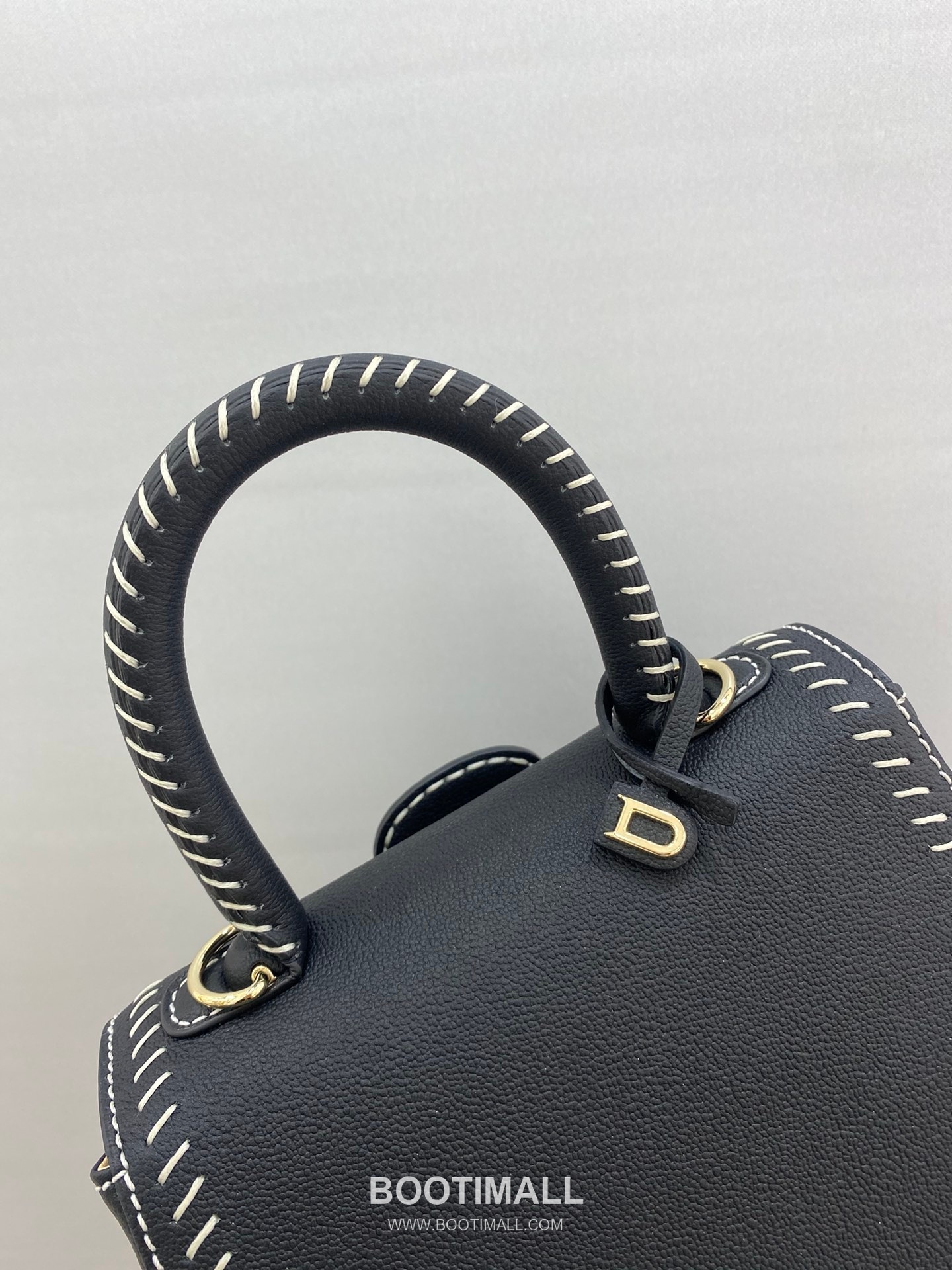 델보 브리앙 21 스몰 박스 카프스킨 카멜 스트랩 외부스티치 메탈락 플랩 핸드백 Delvaux Brillant 21 Small Box Calfskin Camel Strap External Stitch Metal Lock Flap Handbag 99125066 20cm 8
