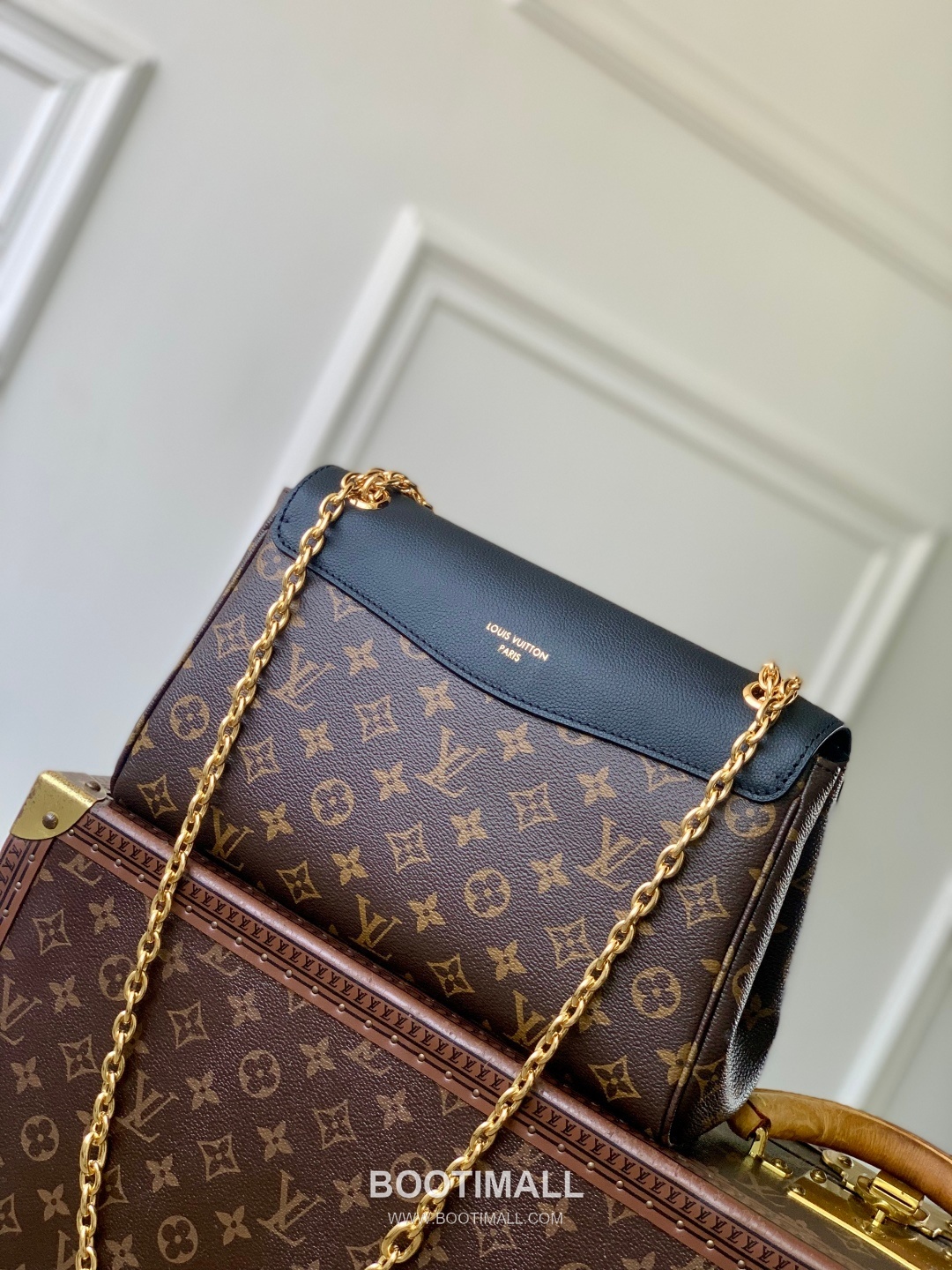 루이비통 생제르맹 PM 모노그램 캔버스 레더 체인 블랙 숄더백 Louis Vuitton Saint-Germain PM Monogram Canvas Leather Chain Black Shoulder Bag M26285 30.5cm 3