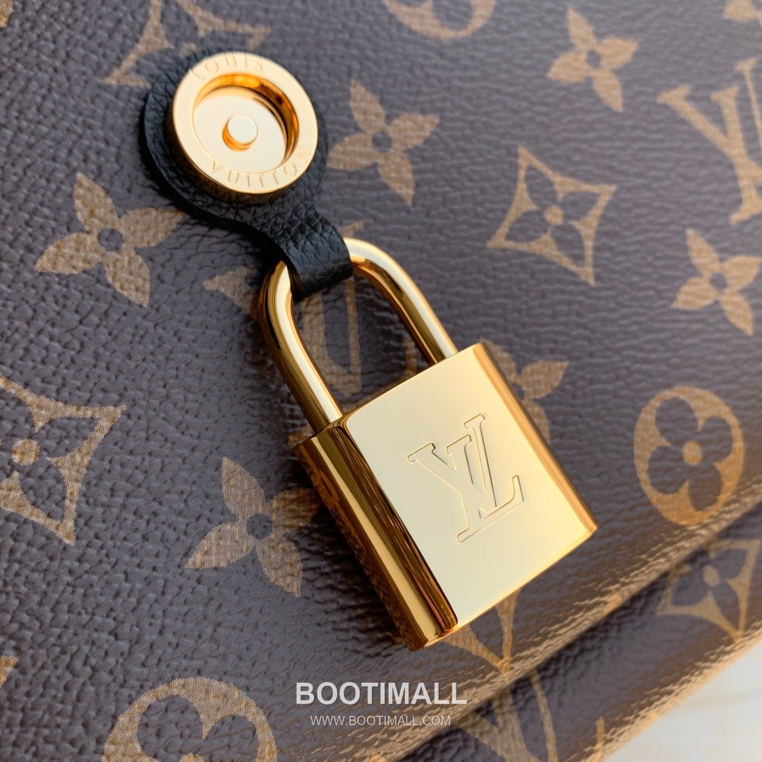 루이비통 생제르맹 PM 모노그램 캔버스 레더 체인 블랙 숄더백 Louis Vuitton Saint-Germain PM Monogram Canvas Leather Chain Black Shoulder Bag M26285 30.5cm 5