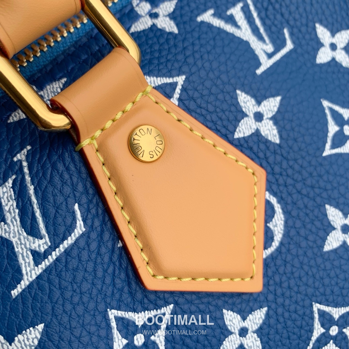 루이비통 스피디 P9 반둘리에 20 모노그램 카우하이드 레더 옐로우 더플백 Louis Vuitton Speedy P9 Bandouliere 20 Monogram Cowhide Leather Yellow Duffle Bag M28186 22cm 7