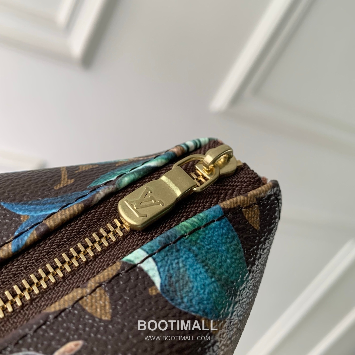 루이비통 포쉐트 악세수아 모노그램 캔버스 레더 플라워 패턴 브라운 클러치 Louis Vuitton Pochette Accessoires Monogram Canvas Leather Flower Pattern Brown Clutch M29148 23.5cm 5