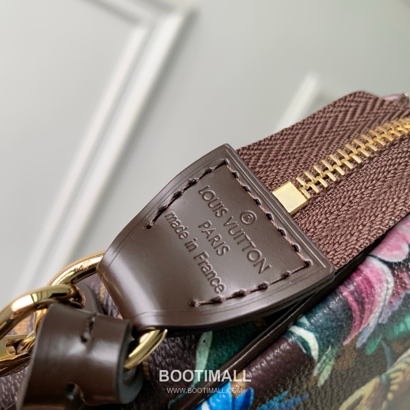 루이비통 포쉐트 악세수아 모노그램 캔버스 레더 플라워 패턴 브라운 클러치 Louis Vuitton Pochette Accessoires Monogram Canvas Leather Flower Pattern Brown Clutch M29148 23.5cm 8