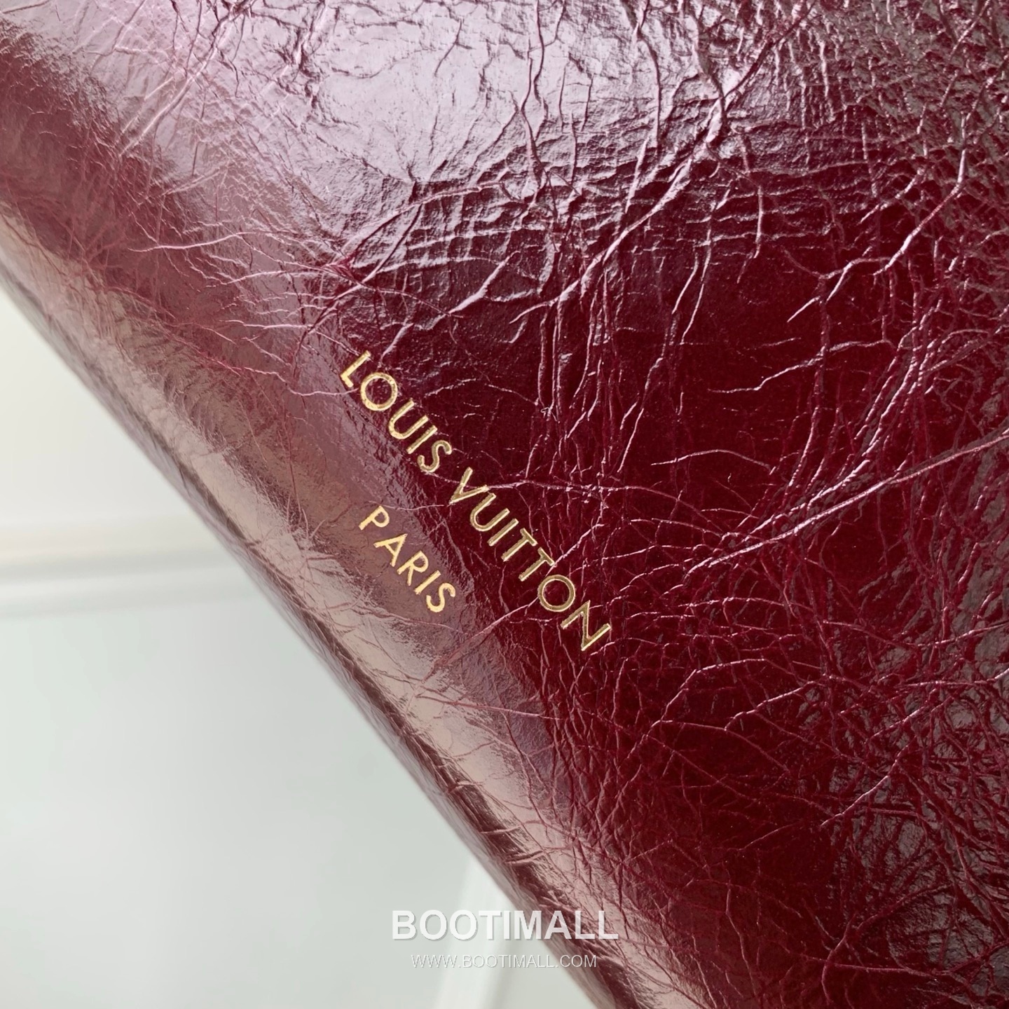 루이비통 사이드 트렁크 미디엄 모노그램 레더 S락 메탈코너 버건디 숄더백 Louis Vuitton Side Trunk Medium Monogram Leather S-Lock Metal Corner Burgundy Shoulder Bag M26305 23.5cm 8