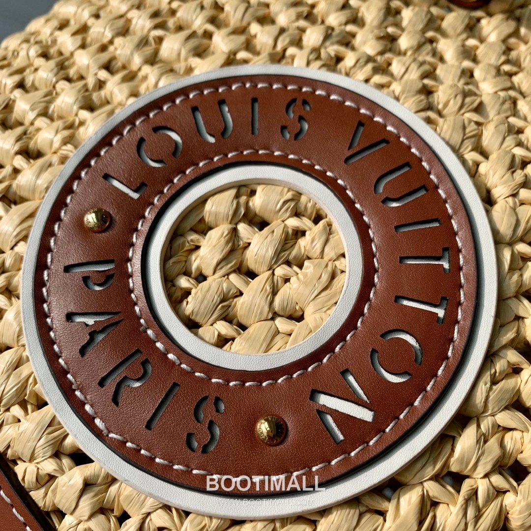 루이비통 노에 BB 라피아 레더 트리밍 버킷백 Louis Vuitton Noe BB Raffia Leather Trim Bucket Bag M24722 24cm 5