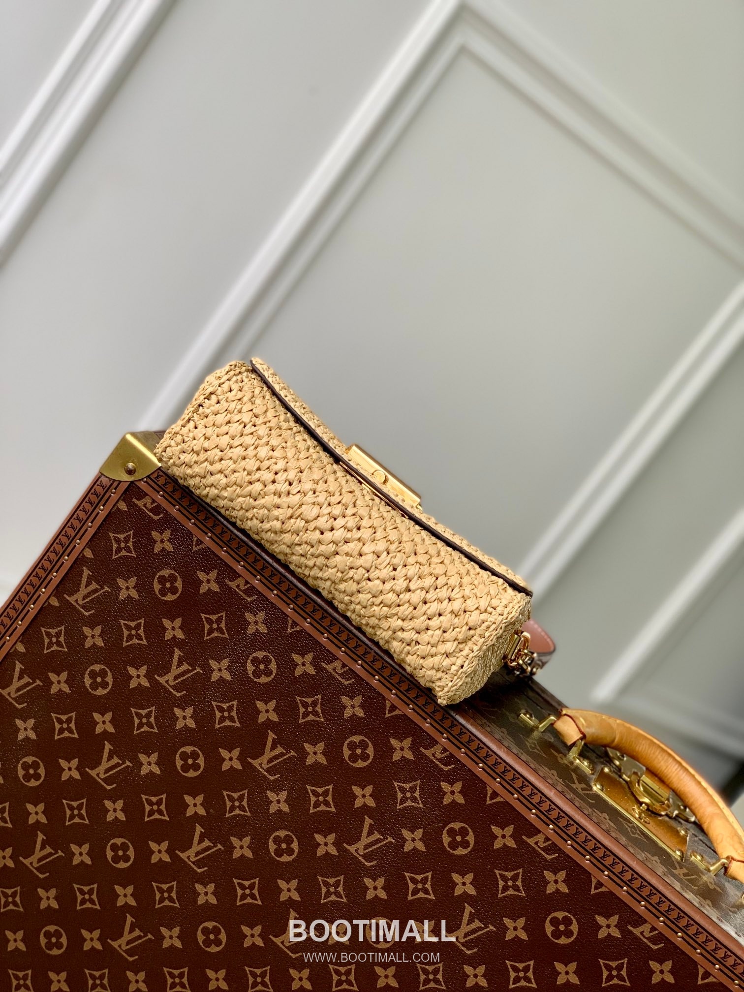 루이비통 트위스트 웨스트 라탄 카프스킨 LV트위스트락 체인 숄더백 Louis Vuitton Twist West Rattan Calfskin LV Twist Lock Chain Shoulder Bag M25030 23.5cm 4