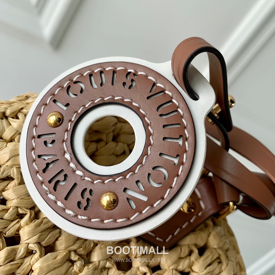 루이비통 나노 스피디 라피아 레더 트리밍 미니 더플백 Louis Vuitton Nano Speedy Raffia Leather Trim Mini Duffle Bag M83525 16cm 5