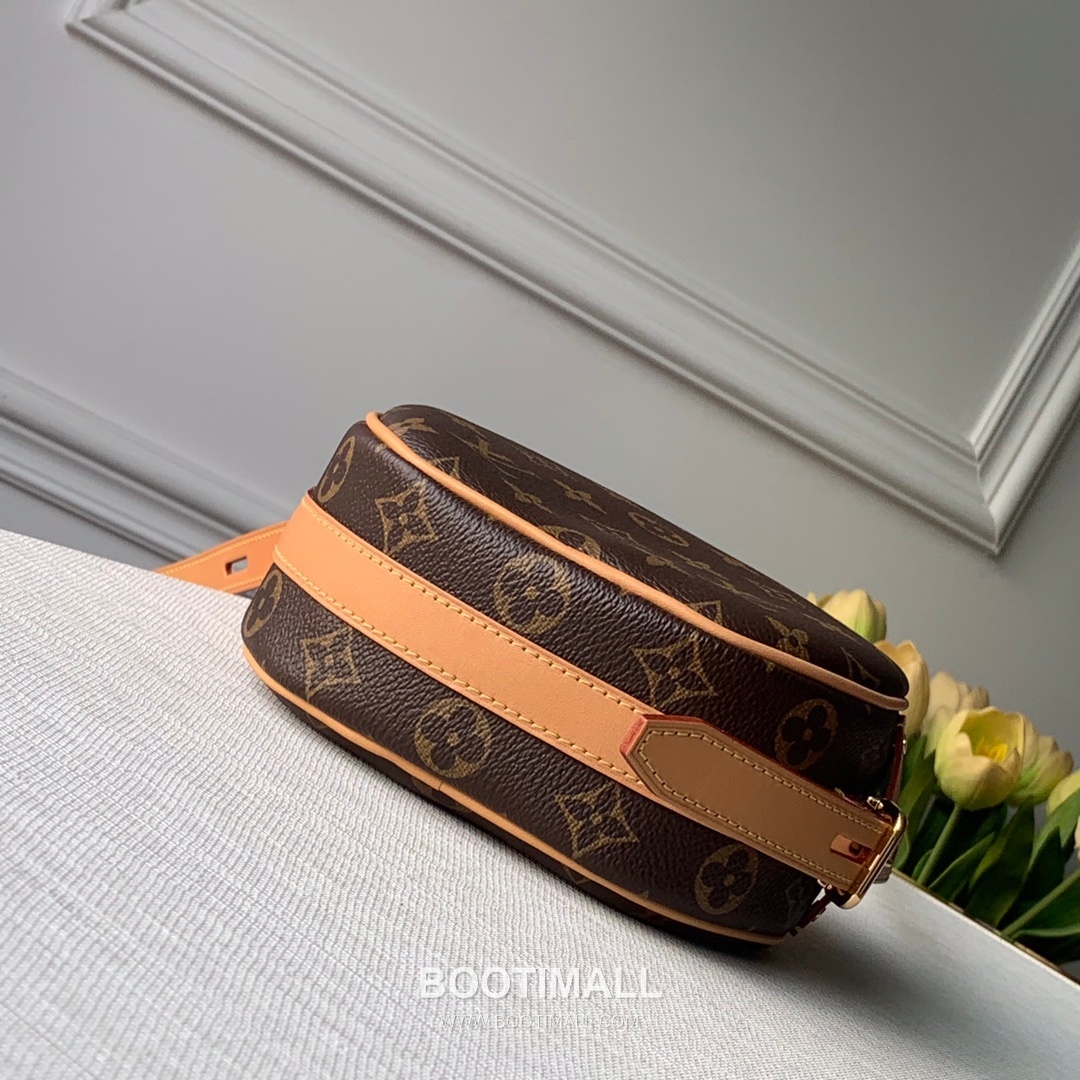 루이비통 부아뜨 샤포 수플 모노그램 캔버스 레더 스트랩 브라운 숄더백 Louis Vuitton Boite Chapeau Souple Monogram Canvas Leather Strap Brown Shoulder Bag M45647 22.5cm 4