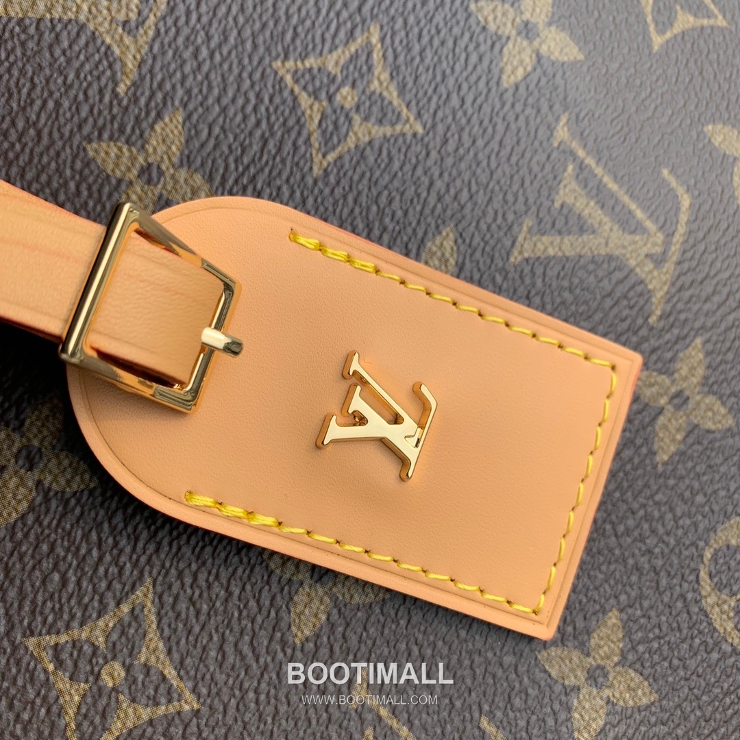 루이비통 부아뜨 샤포 수플 모노그램 캔버스 레더 스트랩 브라운 숄더백 Louis Vuitton Boite Chapeau Souple Monogram Canvas Leather Strap Brown Shoulder Bag M45647 22.5cm 13